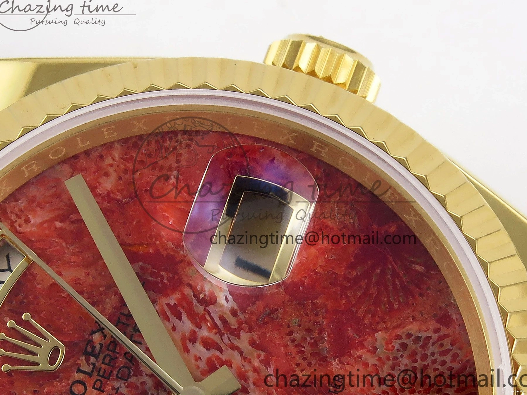 Bracelet RAF Dial Edition YG Best on A2836 Rock Date YG 36 Day 0122